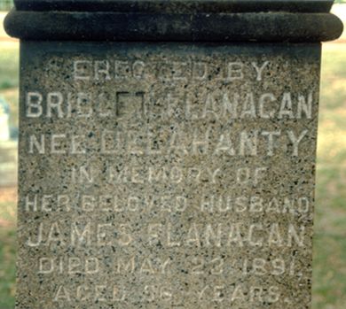 detl, James/Bridget inscr.